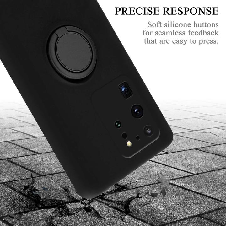 Productafbeelding Cadorabo TPU Vloeibare Ring Silicone Hoesje (Samsung Galaxy S20 Ultra)