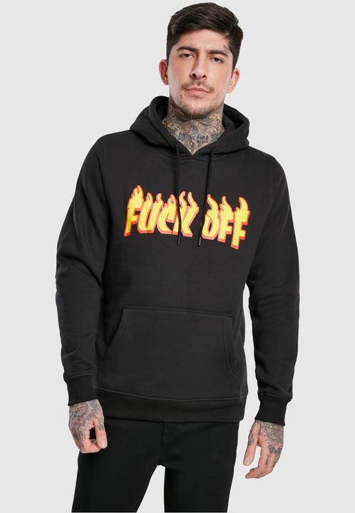 Produktbild Mister Tee Fuck Off Flames Hoody (S)