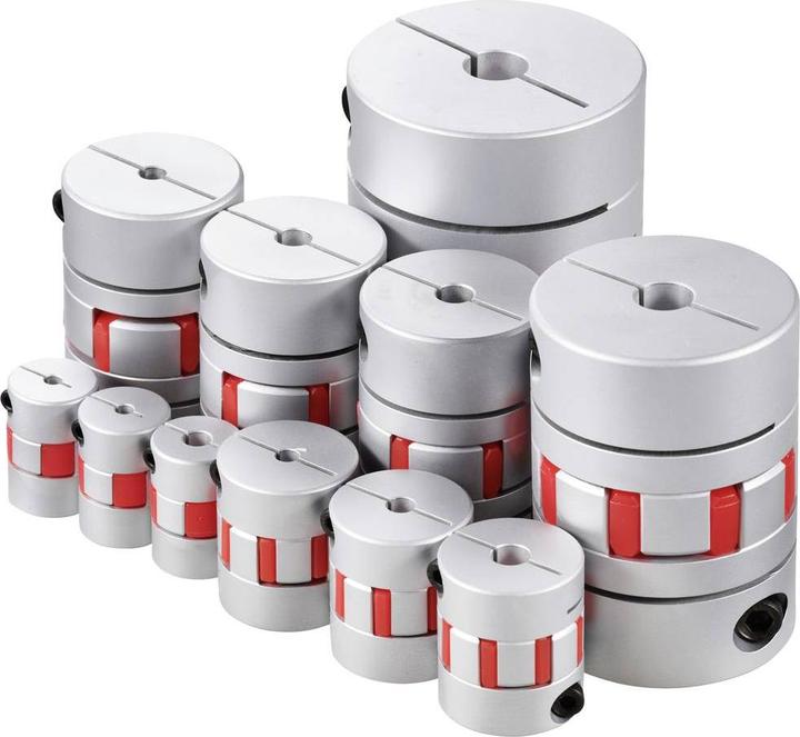 Produktbild Reely Wellenkupplung Passend für Welle (Details): 12 mm Aussen-Durchmesser: 55 m
