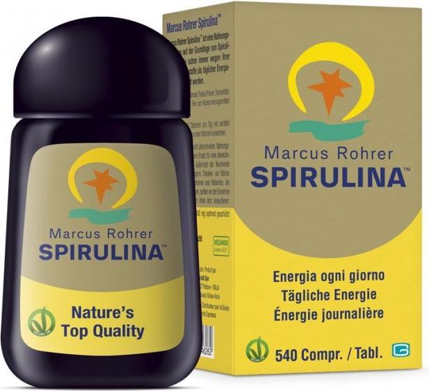 Immagine prodotto Marcus Rohrer Spirulina Spirulina Tabl (540 Pezzo/i, Pillole, 440 g)