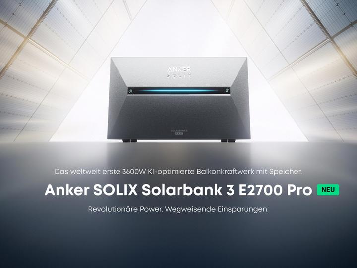 Immagine prodotto Anker SOLIX Solarbank 3 E2700 Pro