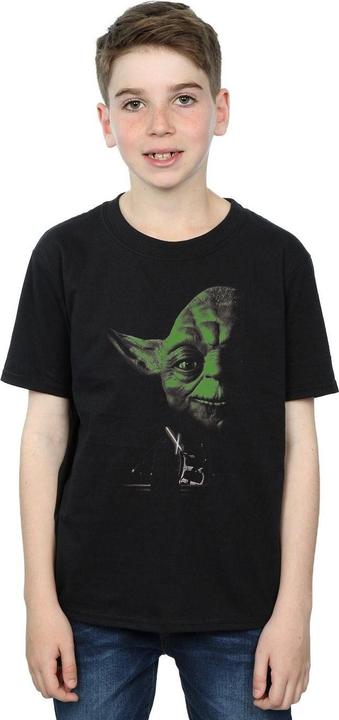 Immagine prodotto Star Wars Yoda Green Face Maglietta Ragazzi (140, 146)