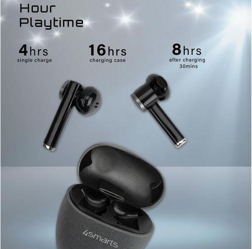 Actual product image 4smarts TWS Pebble (No noise cancelling, 16 h, Wireless)