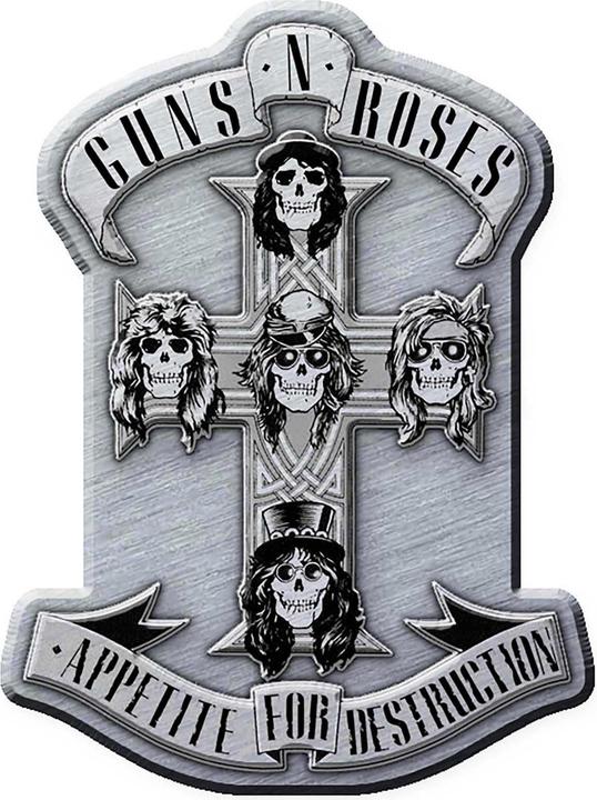 Actual product image Universal Textiles Appetite Enamel Infill Badge