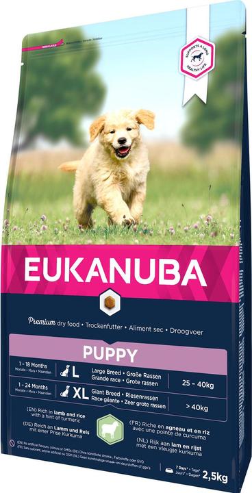 Immagine prodotto Eukanuba Cucciolo di agnello e riso (Junior, 1 pz., 2500 g)