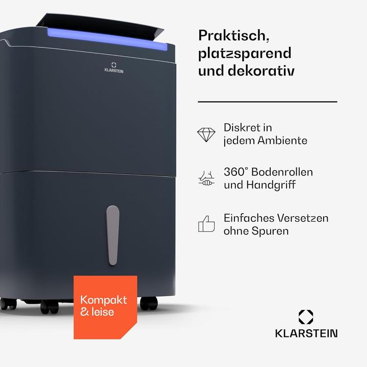 Produktbild Klarstein Luftentfeuchter (55 m², 50 l/24h)