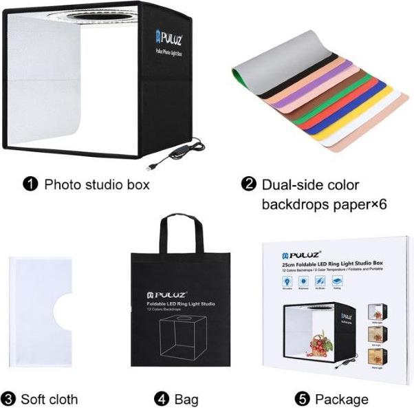 Produktbild Puluz Portable Photo Studio (Aufnahmebox)