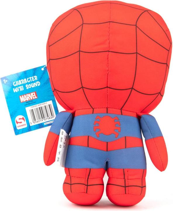 Productafbeelding Sambro Spiderman pluche speelgoed met geluid (30 cm)