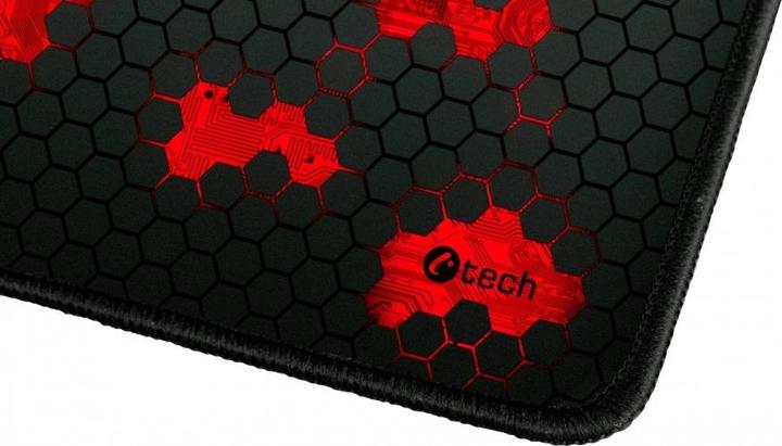 Immagine prodotto C-Tech Tappetino per mouse Anthea Cyber Gaming Nero, Rosso (M)