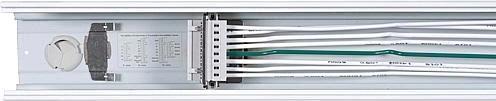 Immagine prodotto EGB TrunkingEndSingolo binario pendente8poli per il montaggio di moduli trunking