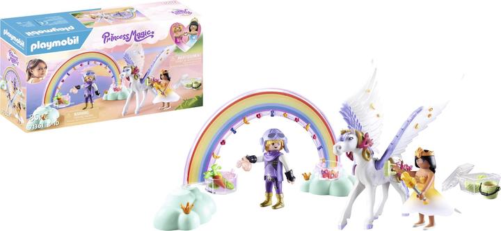 Actual product image Playmobil Celestial Pegasus with Rainbow (71361, Playmobil Princess)