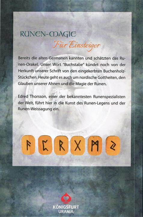 Produktbild Runenmagie für Einsteiger (Deutsch, Edred Thorsson, 2017)