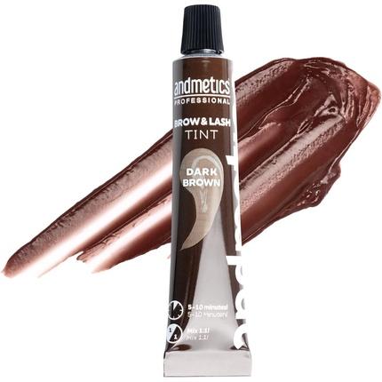 Produktbild Andmetics - Augenbrauen- & Wimpernfarbe Dunkelbraun