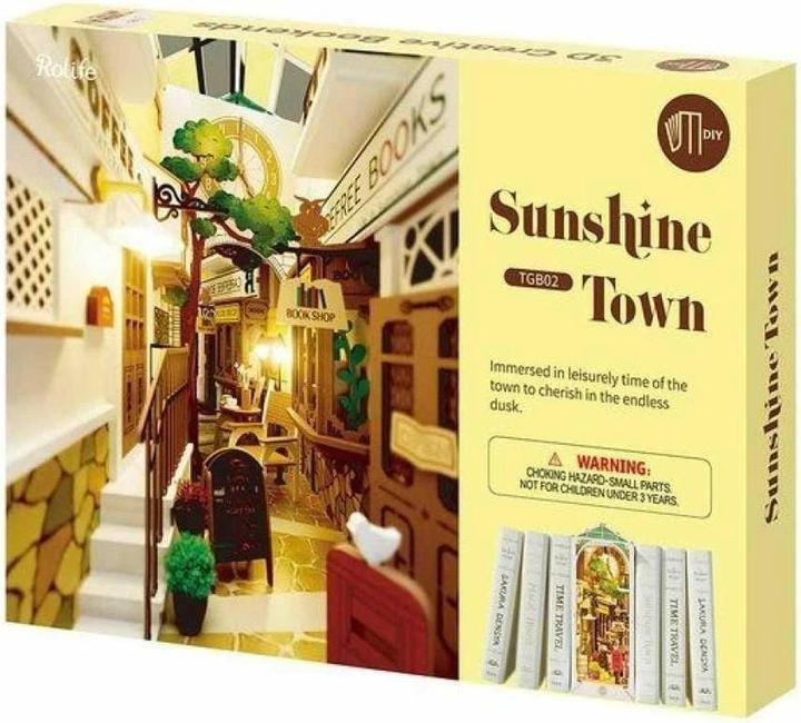 Actual product image Robotime Sunshine Town