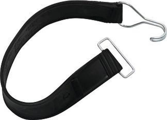 Actual product image ESB Tension belt rubber with 1 hook/1 buckle suit. f. roll container W.720 mm