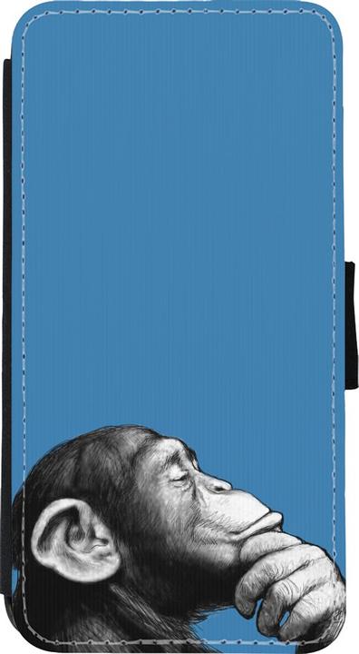 Produktbild PhoneLook Hülle Wallet schwarz Monkey Pop Art (Apple iPhone XS Max)