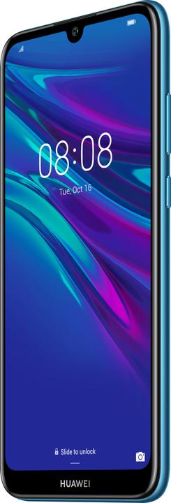Actual product image Huawei Y6 2019 (32 GB, sapphire blue, 6.09", Dual SIM, 13 Mpx, 4G)