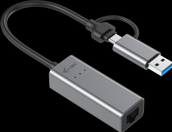 Image du produit i-tec USB-C Ethernet Adapter (USB-C 3.1 Gen 1, RJ45 2.5 Gigabit Ethernet (1x))