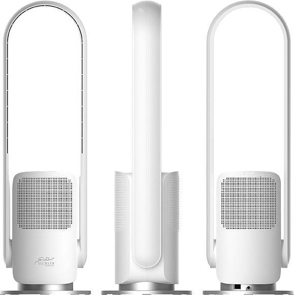 Produktbild Sichler Rotorloser 360°-Ventilator mit WLAN, App, Sprachsteuerung, Timer, 35 W