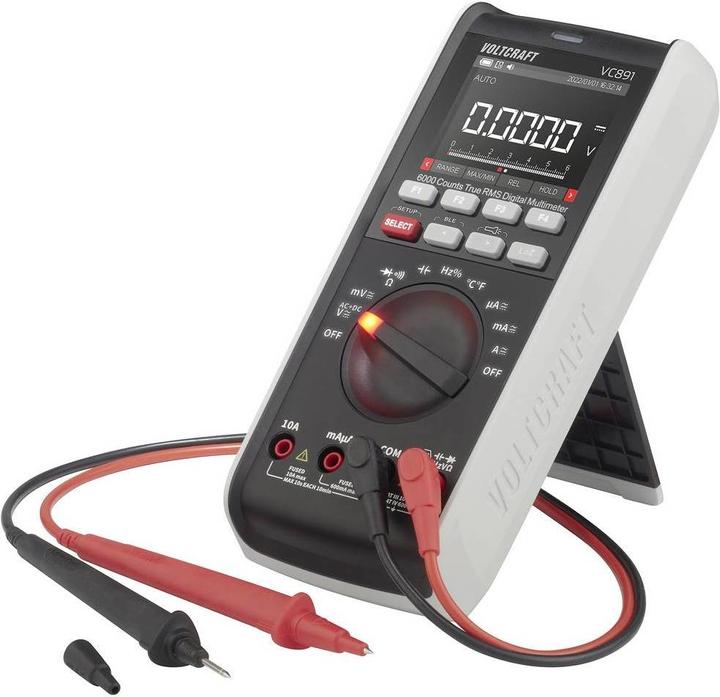 Produktbild Voltcraft VC891 Hand-Multimeter digital Datenlogger CAT III 1000 V, CAT IV 600 (CAT III 1000V, CAT IV 600V)