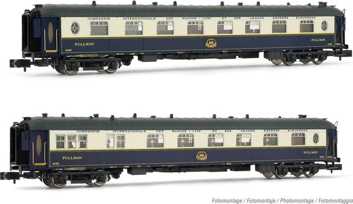 Image du produit Hornby CIWL 2 voitures Pullman Flech d'Or Ep. III (Voie N)
