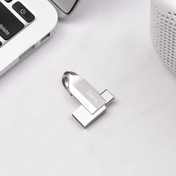 Produktbild Hoco Memory cards pendrive USB A + USB C UD8 32GB USB3.0 + USB C (32 GB, USB-A)