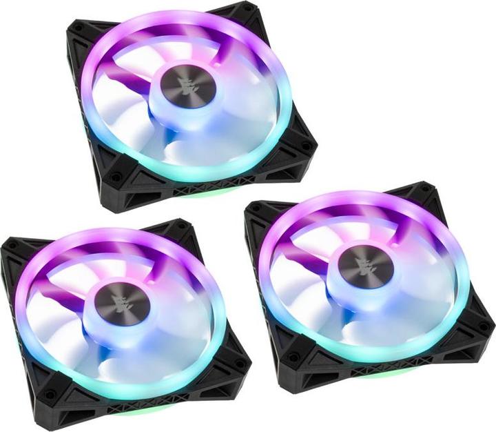 Produktbild Corsair iCUE QL120 RGB (120 mm, 3 x)