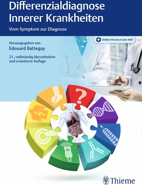 Produktbild Differenzialdiagnose Innerer Krankheiten (Deutsch, Edouard Battegay, 2017)