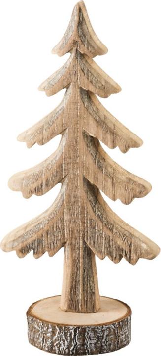 Actual product image Hutschenreuther Little Christmastown tree small wood, natural