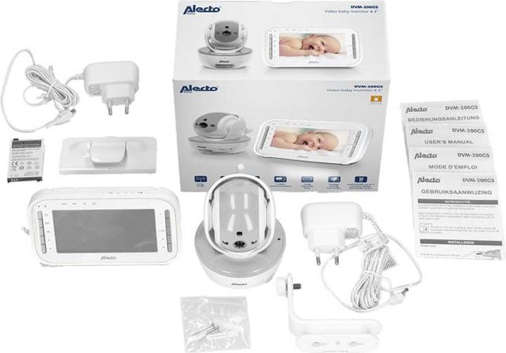 Produktbild Alecto Baby-Videoüberwachung (Babyphone mit Kamera, 300 m)