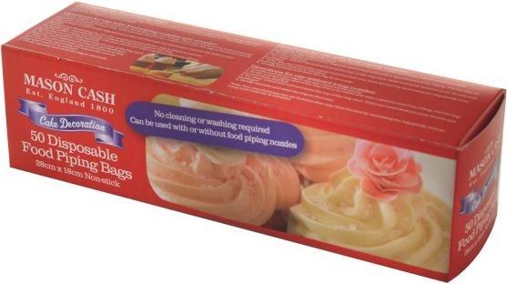 Produktbild Mason Cash 50 Small Disposable Plastic Bags (Spritzbeutel)