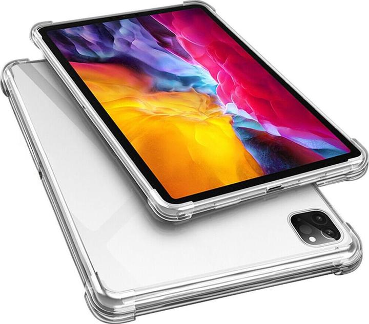 Produktbild PhoneLook mini 4 / 5 (7.9 / 2022, 2020) Hülle Gummi Gel Bumper mit extra Schutz für Ecken Antischock (IPad Mini 4)