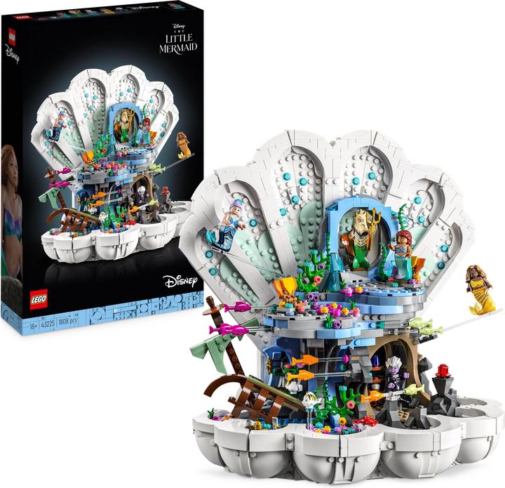 Actual product image LEGO La Conchiglia Reale della Sirenetta 43225 (43225, LEGO Disney)