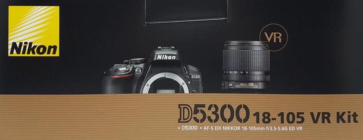 Actual product image Nikon D5300 Kit (18 - 105 mm, 24.20 Mpx, APS-C / DX)