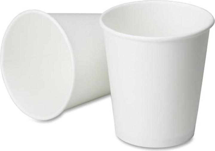 Actual product image TeCup Pappbecher, Trinkbecher, Heissgetränk, Kaffeebecher 7 oz (210 ml) (100 x)