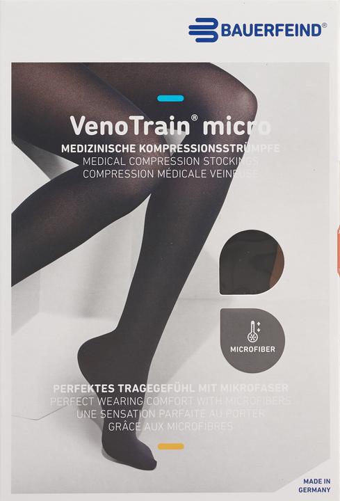 Actual product image Veno Train MICRO A-D KKL2 L normal/short geschlossene Fussspitze schwarz (L)