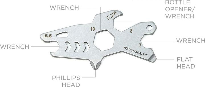 Produktbild Key Smart AllTul Multitool Shark (4 Funktionen)