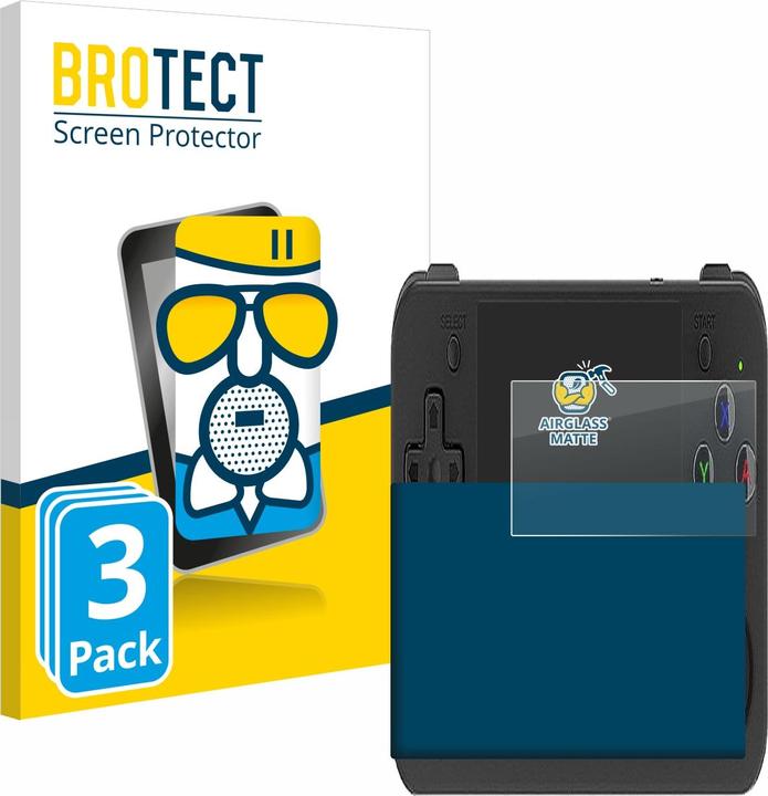 Actual product image BROTECT AirGlass Matt bulletproof glass film