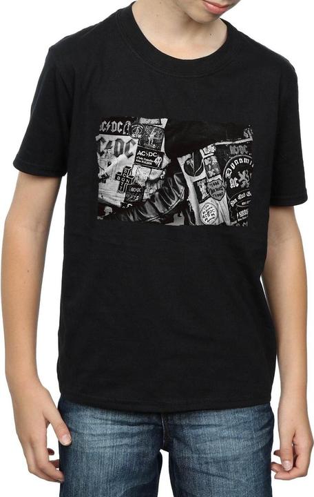 Immagine prodotto AC/DC Badges And Posters Collection Maglietta Ragazzi (152, 158)