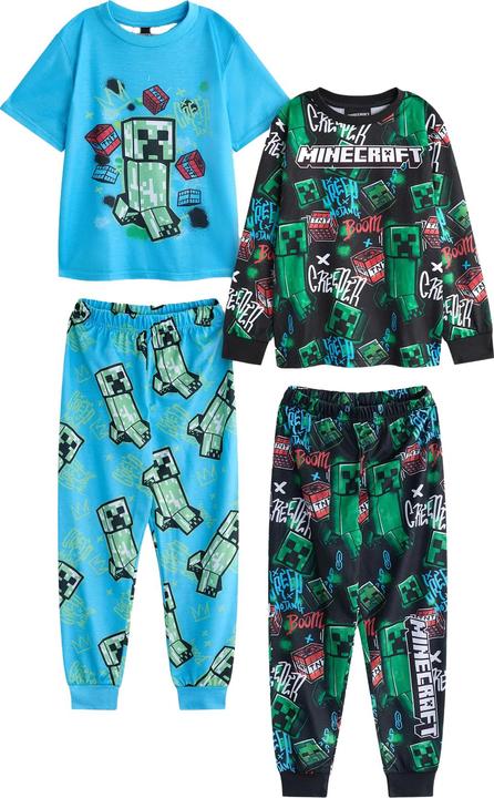 Produktbild Minecraft Schlafanzug mit langer Hose Jungen(2erPack) (116)