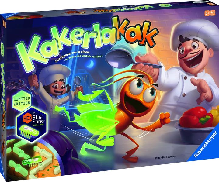 Actual product image Ravensburger Kakerlakak Glow in the dark (German)