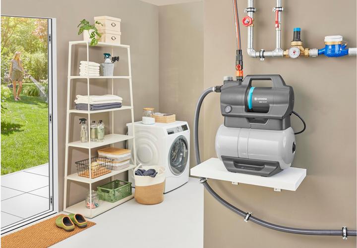 Produktbild Gardena Hauswasserwerk 3800 Silent CH E1 (Hauswasserpumpe)
