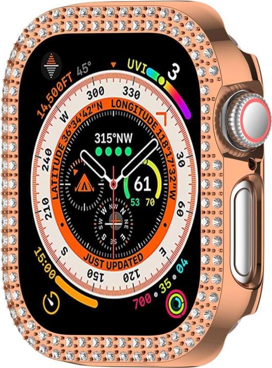 Produktbild Cover-Discount Apple Watch 10 - 46mm - Glitzer Strass Schutz Case