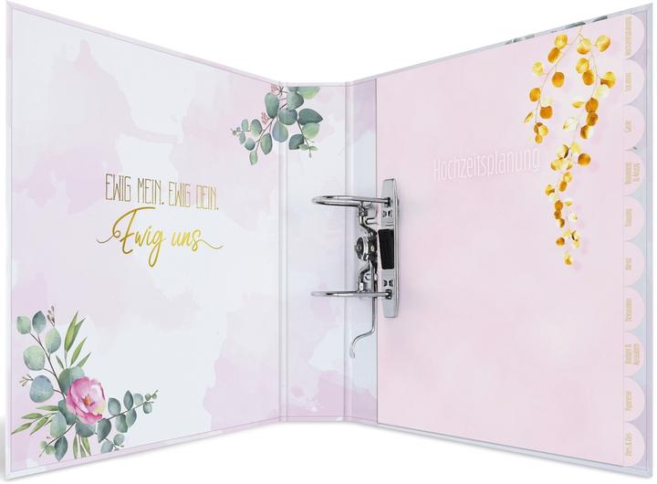 Produktbild HERMA Hochzeitsordner A4 (A4, 60 mm, 1 Stück)