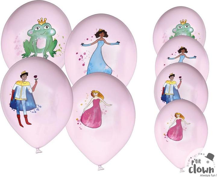 Actual product image P'tit Clown Balloons Disney Princess