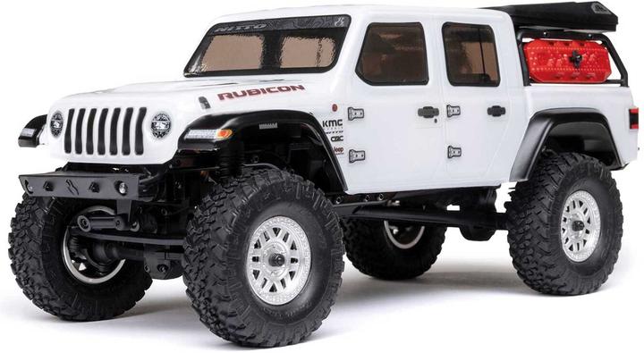 Image du produit Axial Scale Crawler SCX24 Jeep JT Gladiator Blanc, RTR (RTR Prêt à fonctionner)
