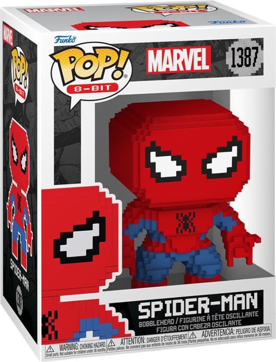 Image du produit Funko Marvel POP! 8-bit figurine vinyle Spider-Man 9 cm