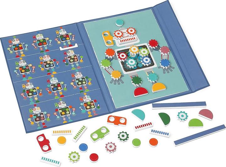 Actual product image Scratch Magnet game robot (English)
