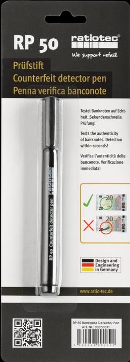 Image du produit ratiotec RP 50 (Lecteur de billets)