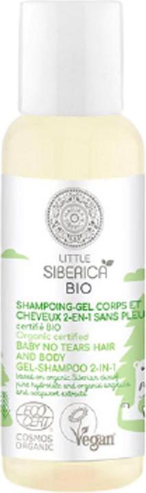 Actual product image Natura Siberica Gel douche - Shampoing Sans Pleurs Corps et Cheveux certifié BIO 50 ml (50 ml)